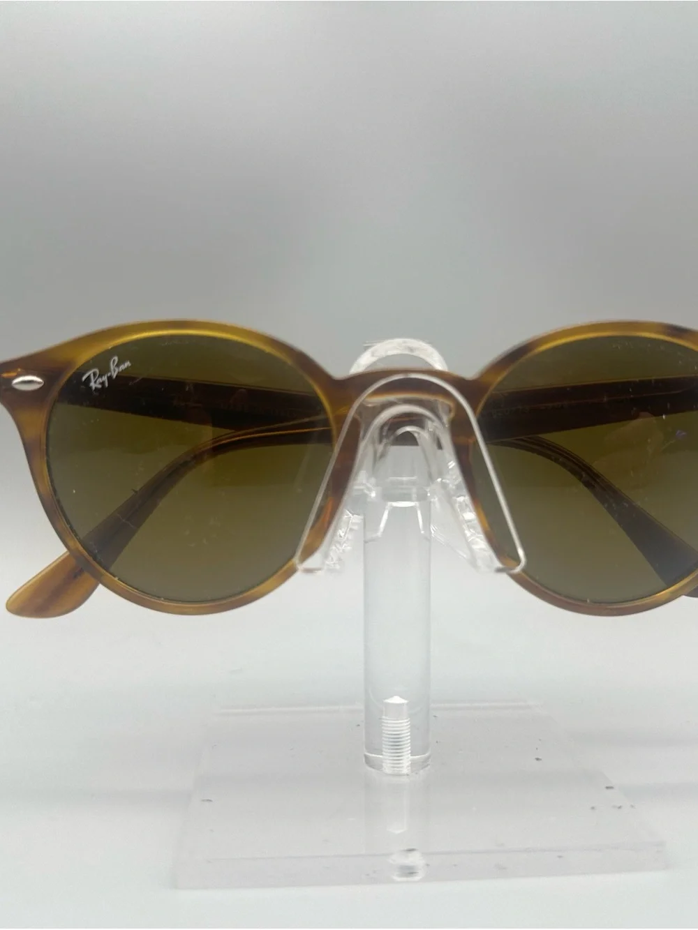Ray-Ban RB 2180 820/73 Tortoise Shell Round Sunglasses Made in Italy Frame Only